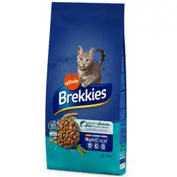 Zooplus 3kg gratis! Brekkies droog kattenvoer 12 + 3 kg - Vis Kattenvoer (15kg) aanbieding