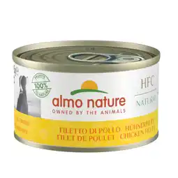 Zooplus 5 + 1 Gratis! Almo Nature Classic 6 x 95 g - Kipfilet aanbieding