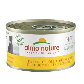 Zooplus 5 + 1 Gratis! Almo Nature Classic 6 x 95 g - Kipfilet aanbieding