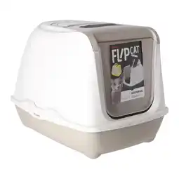 Van Cranenbroek Kattenbak flipcat 50cm grijs aanbieding