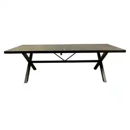 Van Cranenbroek Tafel Serena 186x94 cm Antraciet Bois le Duc aanbieding