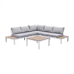 Van Cranenbroek Loungeset Toleto Wit Bois le Duc aanbieding