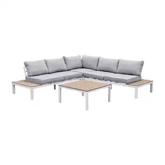 Van Cranenbroek Loungeset Toleto Wit Bois le Duc aanbieding