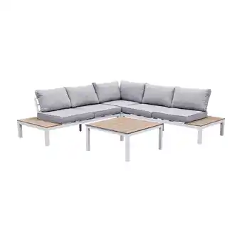 Van Cranenbroek Loungeset Toleto Wit Bois le Duc aanbieding