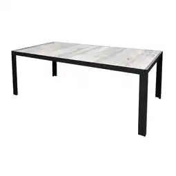 Van Cranenbroek Tafel Taggia 205x100 cm Antraciet Bois le Duc aanbieding