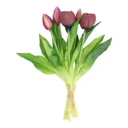 Van Cranenbroek Tulp sil touch 32cm mauve aanbieding