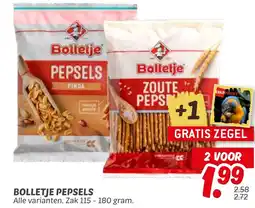 Dekamarkt Bolletje pepsels aanbieding