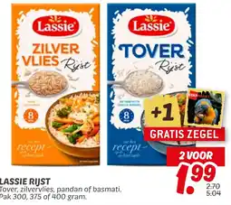 Dekamarkt Lassie rijst aanbieding