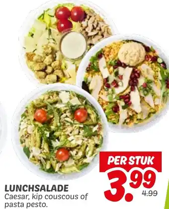 Dekamarkt Lunchsalade aanbieding