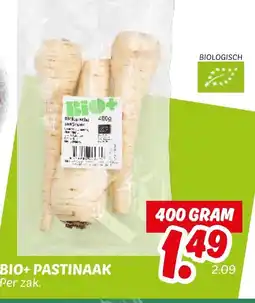 Dekamarkt Bio+ pastinaak aanbieding