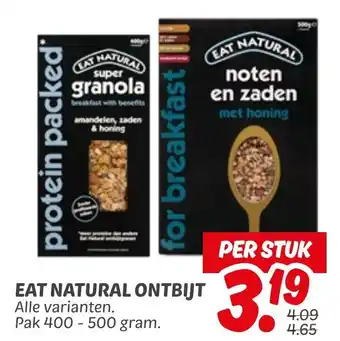 Dekamarkt Eat natural ontbijt aanbieding