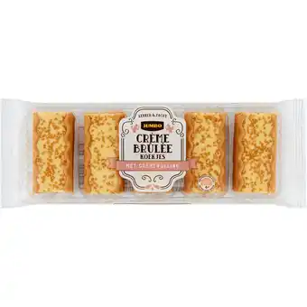 Jumbo Jumbo Crème Brûlée Koekjes met Crèmevulling 175 g aanbieding