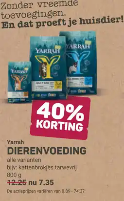 Ekoplaza Yarrah Dierenvoeding aanbieding