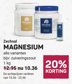 Ekoplaza Zechsal Magnesium aanbieding