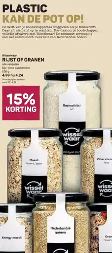 Ekoplaza RIJST OF GRANEN aanbieding