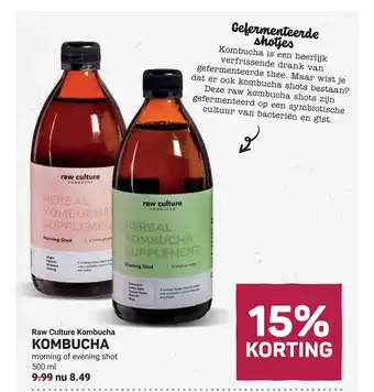 Ekoplaza Kombucha aanbieding