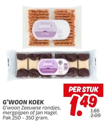 Dekamarkt G'woon koek aanbieding