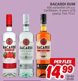 Dekamarkt Bacardi rum aanbieding