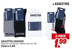 Dekamarkt Gaastra sokken aanbieding