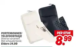 Dekamarkt Portemonnee / Telefoontasje aanbieding