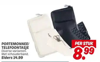 Dekamarkt Portemonnee / Telefoontasje aanbieding