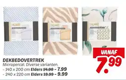 Dekamarkt Dekbedovertrek aanbieding