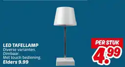 Dekamarkt Led tafellamp aanbieding