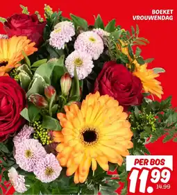 Dekamarkt Boeket vrouwendag aanbieding