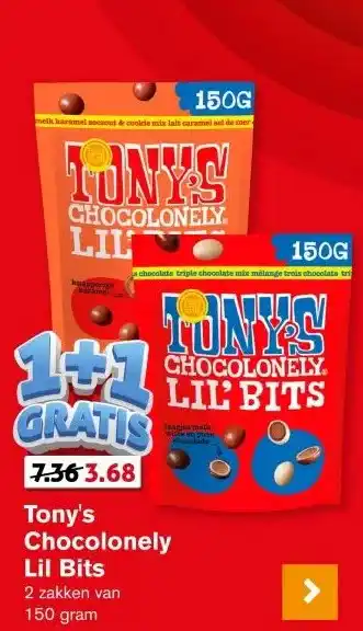 Hoogvliet Tony's Chocolonely Lil Bits aanbieding