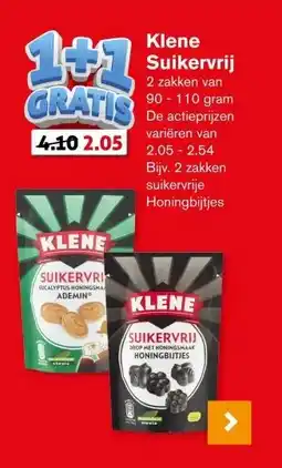 Hoogvliet Klene Suikervrij aanbieding