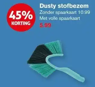 Hoogvliet Dusty stofbezem aanbieding