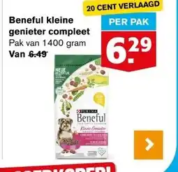 Hoogvliet Beneful kleine genieter compleet aanbieding