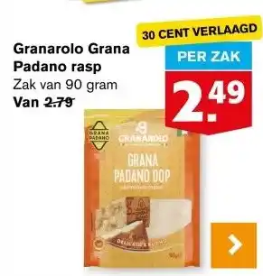 Hoogvliet Granarolo Grana Padano rasp aanbieding