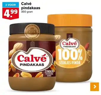 Hoogvliet Calvé pindakaas aanbieding