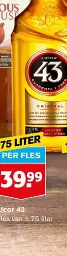 Hoogvliet Licor 43 aanbieding