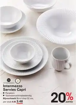 Sligro Intermezzo Servies Capri aanbieding