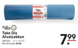 Sligro Take Dis Afvalzakken aanbieding