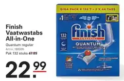 Sligro Finish Vaatwastabs All in One aanbieding