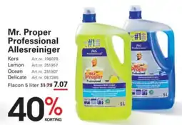 Sligro Mr. Proper Professional Allesreiniger aanbieding