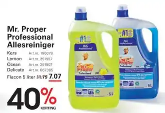 Sligro Mr. Proper Professional Allesreiniger aanbieding