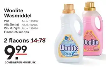 Sligro Woolite Wasmiddel aanbieding