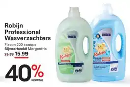 Sligro Robijn Professional Wasverzachters aanbieding