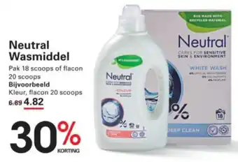 Sligro Neutral Wasmiddel aanbieding