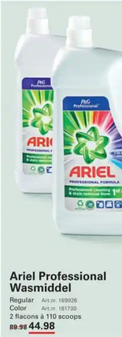 Sligro Ariel Professional Wasmiddel aanbieding