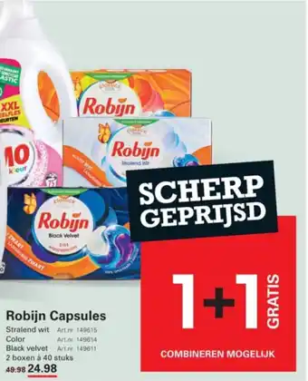 Sligro Robijn Capsules aanbieding