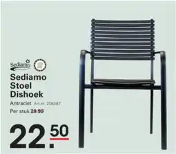 Sligro Sediamo Sediamo Stoel Dishoek aanbieding