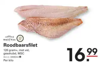 Sligro Smit Vis Roodbaarsfilet aanbieding