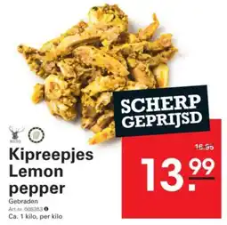 Sligro Kipreepjes Lemon pepper aanbieding