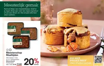 Sligro Meesterschap Maaltijden aanbieding