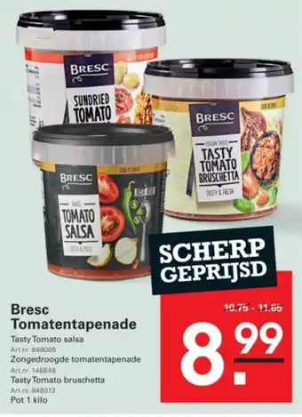 Sligro Bresc Tomatentapenade aanbieding